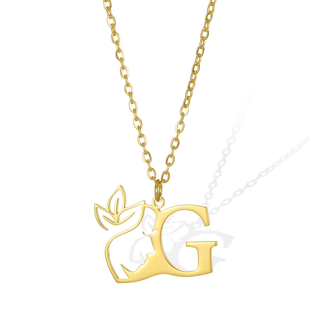 Golden Letter Necklace