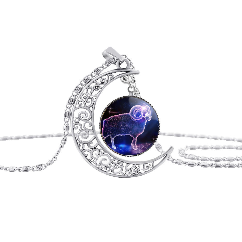 Collier Signe Astrologique Bélier | Lune Femme